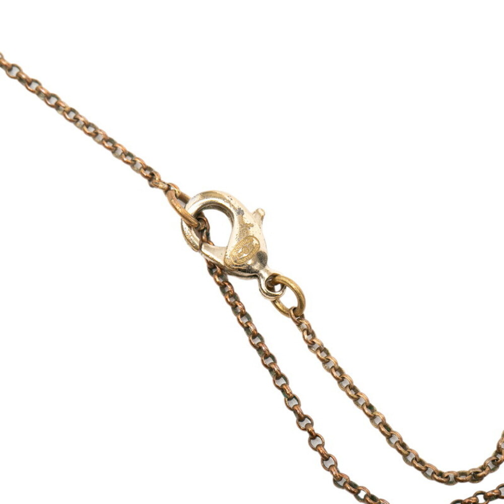 CHANEL Authentic Green Logo Necklace - Picture 6 of 7
